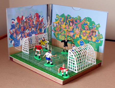 Miniature Diorama - Football Pitch