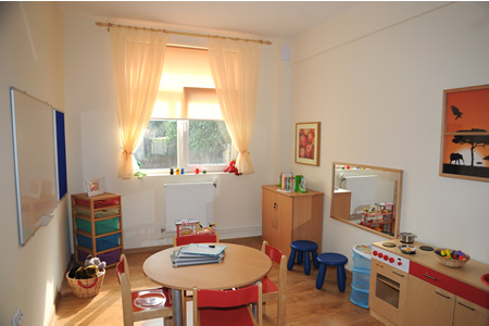 Classrooms and therapy rooms upgraded by the CSEF at Asociația Autism Transilvania