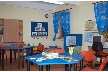 Classrooms upgraded by the CSEF at Kozmutza Flóra Hallássérültek Speciális Iskolája
